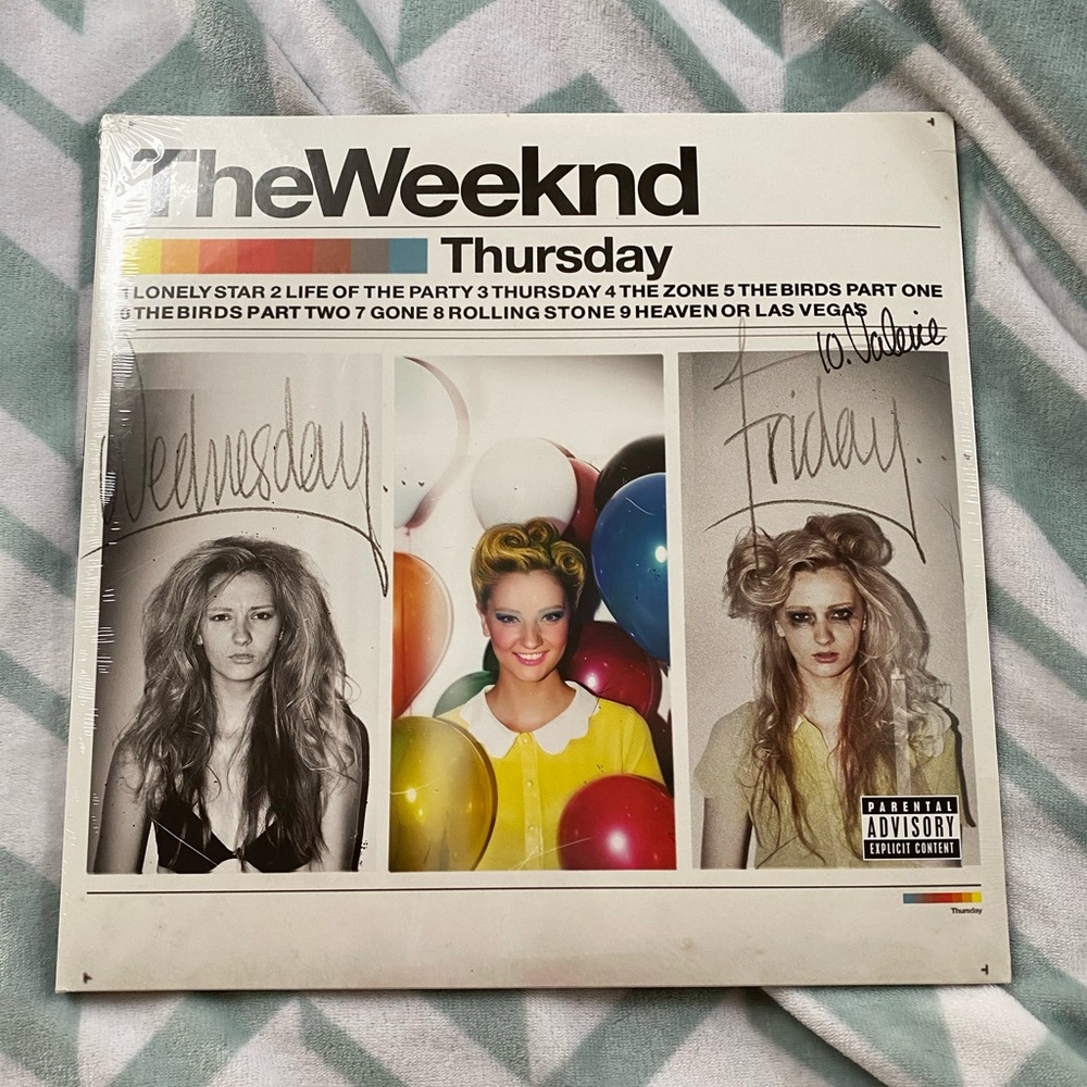 Thursday by The Weeknd Vinyl